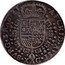 Netherlands Patagon Philip IV 1649 KM# 53.1 ARCHID AVST DVX BVRG BRAB Z C coin reverse