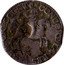 Netherlands Rijderschelling 1675 Agnus Dei KM# 60.1 Utrecht Province CONCORDIA RES PARVAE CRESCUNT coin reverse