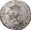 Netherlands Rijksdaalder 1621 Rosette KM# 15.1 West Friesland Province Standard Coinage MO ARG PRO CON FOE BELG WESTFRI 16 21 coin reverse