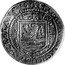 Netherlands Roosschelling 1601 KM# 7 Zeeland Province Standard Coinage ARG CONFOE ZEELAN 1601 coin obverse