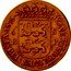 Netherlands Scheepjesschelling 1676 KM# 73a West Friesland Provincial Coinage MONE ORDIN WES FRISIA 1676 6 S B P coin obverse