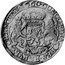 Netherlands Silver Rider 1660 KM# 65.1 Overijssel - Zwolle Commune Standard Coinage CONCORDIA RES PARVAE CRESCVNT 1660 coin reverse