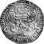 Netherlands Silver Rider 1668 KM# 61.1 Overijssel - Kampen City Standard Coinage CONCORDIA RES PARVAE CRESCVNT 1669 coin reverse