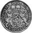 Netherlands Silver Rider 1671 KM# 46 Holland Province Standard Coinage CONCORDIA RES PARVAE CRESCVT 1671 coin reverse