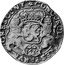 Netherlands Silver Rider 1676 Rose KM# 41.1 Overijssel Province Standard Coinage CONCORDIA RES PARVAE CRESCUNT 1676 coin reverse