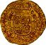 Netherlands Souverain D'or (Philip IV) KM# 32 ARCHID AVST DVX BVRG CO FLAN Z coin reverse