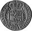 Netherlands Souverain ou Lion D'or Charles II 1691 Angel face Machine struck KM# 80.2 ARCHID AVST DVX BVRG BRABAN ZC 16 91 coin reverse