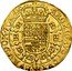 Netherlands Souverain ou Lion D'or Philip IV 1650 KM# 51 ARCHID …DVX BVRG DOM TOR Zc coin reverse