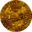 Netherlands Souverain ou Lion D'or Philip IV 1654 KM# 77.2 ARCHID AVST DVX BVRG BRAB Z C coin reverse