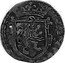 Netherlands 1/2 Duit Overyssel (1606-12)  coin obverse