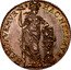 Netherlands 10 Stuivers (1/2 Gulden) 1766 KM# 110 Utrecht Province Standard Coinage HAC NITIMVR - HANC TVEMVR coin reverse