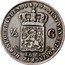 Netherlands 1/2 Gulden William 1819 KM# 54 1819 MUNT VAN HET KONINGRYK DER NEDERLANDEN 1/2 G 50 C coin reverse