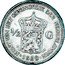 Netherlands 1/2 Gulden Wilhelmina 1929 3 pearls diadem under GI KM# 160 MUNT VAN HET KONINGRIJK DER NEDERLANDEN 1/2 G 1930 coin reverse