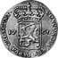 Netherlands 1/2 Silver Ducat 1760 KM# 51.2 Zeelandia Province Standard Coinage CONCORDIA RES PARVÆ CRESCUNT 1760 coin reverse