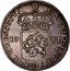 Netherlands 1/2 Silver Ducat (24 Stuivers) Utrecht Province 1771 KM# 116 CONCORDIA RES PARVAE CRESCUNT 17 76 coin reverse