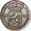 Netherlands 1/4 Gulden (5 Stuivers) 1758 KM# 113 Utrecht Province Standard Coinage MO ARG ORD FOED BELG TRAI 1758 coin obverse
