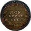 Netherlands 1/4 Thaler 1719 HFH KM# 203 Prussian Gelderland Standard Coinage MON DVCAT GELD coin reverse