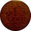Netherlands 1 cent Suriname and Curacao 1942 1 CENT coin reverse