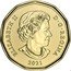 Canada 1 Dollar (Holiday Gift Arms in mittens) CANADA DOLLAR 2021 TB coin reverse