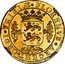 Netherlands 1 Florijn Pattern 1688  KM# Pn19 FLORENVS ARGENT ORDI FRISIӔ coin obverse