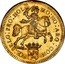 Netherlands 10 Ducat (Piedfort) KM# P38 FŒ BELG PRO HOL MO NO ARG CON coin obverse