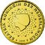 Netherlands 10 Euro Cent Queen Beatrix l 2011 Proof KM# 268 BEATRIX KONINGIN DER NEDERLANDEN 2009 coin obverse
