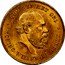 Netherlands 10 Guldens William III 1875 Broadaxe KM# 105 KONING WILLEM DE DERDE GOD ZIJ MET ONS coin obverse