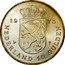 Netherlands 10 Guldens 25th Juliana Anniversary of Reign 1973 Proof KM# 196 19 73 NEDERLAND 10 GULDEN coin reverse