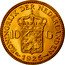 Netherlands 10 Guldens Wilhelmina I 1925 Proof KM# 162 KONINGRIJK DER NEDERRLANDEN 10 G 1926 coin reverse