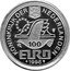 Netherlands 100 Euro (400th Anniv. of explorer Willem Barentsz on Nova Zembla) X# 125 1996 100 EURO KONINKRIJK DER NEDERLANDEN coin obverse