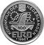 Netherlands 100 Euro (400th Birthday of poet Constantijn Huygens) X# 130 1996 100 EURO KONINKRIJK DER NEDERLANDEN coin obverse