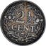 Netherlands 2 1/2 Cent Wilhelmina I 1913 KM# 150 2 1/2 CENT coin reverse