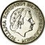Netherlands 2-1/2 Gulden Juliana 1960 Proof KM# 185 JULIANA KONINGIN DER NEDERLANDEN coin obverse
