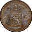 Netherlands 2 1/2 Gulden Willem I 1840 Fleur de lis KM# 67 MUNT VAN HET KONINGRYK DER NEDERLANDEN 1840 2 1/2 G coin reverse