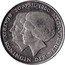 Netherlands 2-1/2 Gulden Coronation of Queen Beatrix 1980 KM# 201 BEATRIX KONINGIN DER NEDERLANDEN 30 APRIL 1980 coin obverse