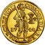 Netherlands 2 Ducats 1748 KM# 47.1 Holland Province Standard Coinage CONCORDIA RES - PARVAE CRES HOL 17 31 coin obverse