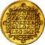Netherlands 2 Ducats 1748 KM# 47.1 Holland Province Standard Coinage MO:ORD PROVIN FOEDER BELG AD LEG IMP coin reverse