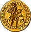 Netherlands 2 Ducats Batavian Republic Coinage 1802 KM# 12.1 CONCORDIA RES PAR CRES HOL 1802 coin obverse