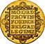 Netherlands 2 Ducats 2 Ducats Utrecht 1805 KM# 12.2 MO ORD PROVIN FOEDER BELG AD LEG IMP coin reverse