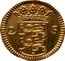 Netherlands 2 Stuivers 1702 Rosette KM# 101a West Friesland Province Standard Coinage coin reverse