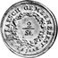 Netherlands 2 Stuivers Pattern 1800 KM# Pn2 BATAFSCH GEMENEBEST T5 JAAR 2 ST coin obverse