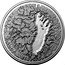 Australia Twenty Cents Mungo Footprints 2021 MILLENNIA - TWENTY CENTS WILLANDRA LAKES TRACKWAY coin reverse