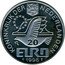 Netherlands 20 euro (500 Years of Barentsz Wintering in Nova Zembla.) X# 123 1996 20 EURO KONINKRIJK DER NEDERLANDEN coin obverse