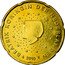 Netherlands 20 Euro Cent Beatrix 2nd map 2010 KM# 269 BEATRIX KONINGIN DER NEDERLANDEN 2011 coin obverse