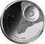 Netherlands 5 Euro Beatrix Manhattan 2009 Proof KM# 284 20 5 09 VIJF EURO DE HALVE MAEN, 2 OKTOBER 1609 IT IS ON THAT SIDE OF THE RIUER THAT IS CALLED MANNA-HATA coin reverse