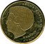 Netherlands 5 Gulden European Football Championship 2000 KM# 231 BEATRIX KONINGIN DER NEDERLANDEN coin obverse