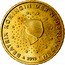 Netherlands 50 Euro Cent Beatrix 2nd map 2013 KM# 270 BEATRIX KONINGIN DER NEDERLANDEN 2010 coin obverse