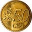 Netherlands 50 Euro Cent Willem-Alexander 2nd map 2017 KM# 349 50 EURO CENT LL coin reverse