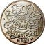 Netherlands 50 Guldens Beatrix Maastricht Treaty 1994 Prooflike KM# 217 BEATRIX KONINGIN DER NEDERLANDEN coin reverse