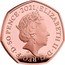 UK 50 Pence (Insulin) ELIZABETH II D G REG F D 50 PENCE 2021 J.C coin obverse